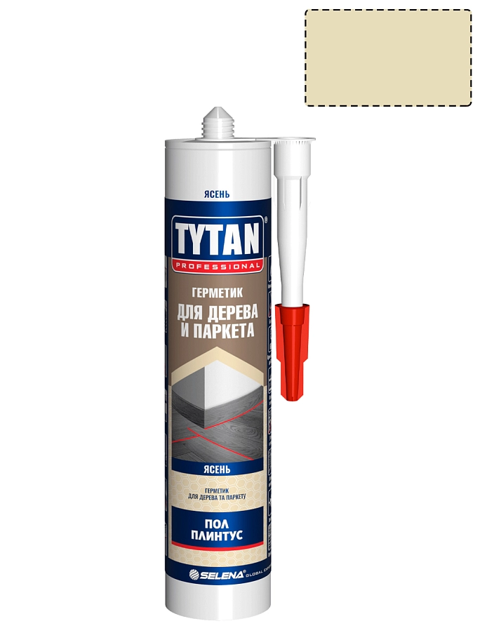 Tytan Professional / Титан Профешенл Герметик акриловый для дерева и паркета