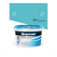 ЦерезитЗатирка д/швов до 10мм (бирюза) 2кг СЕ 40