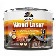 Dufa Wood Lasur Пропитка лессирующая для защиты древесины