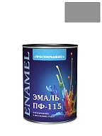 Простокрашено Эмаль ПФ-115 универсальная алкидная