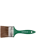 Кисть плоская "Handmaler GREEN", смешанная щетина, пластик. ручка, 70 мм