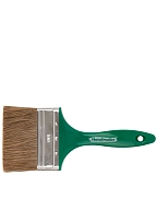 Кисть плоская "Handmaler GREEN", смешанная щетина, пластик. ручка, 100 мм