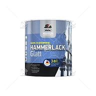 Эмаль на ржавчину Dufa Premium Hammerlack 3-в-1 гладкая RAL 7040 серый 0,75 л.