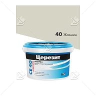 ЦерезитЗатирка д/швов до 10мм (жасмин 40) 2кг СЕ 40