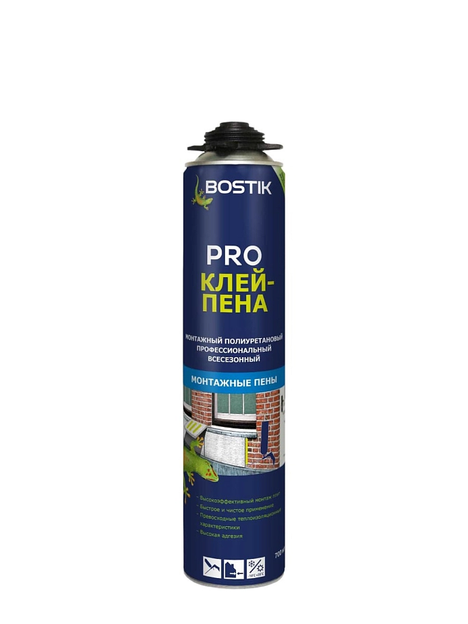 Bostik PRO /Бостик ПРО клей-пена профессиональный всесезонный