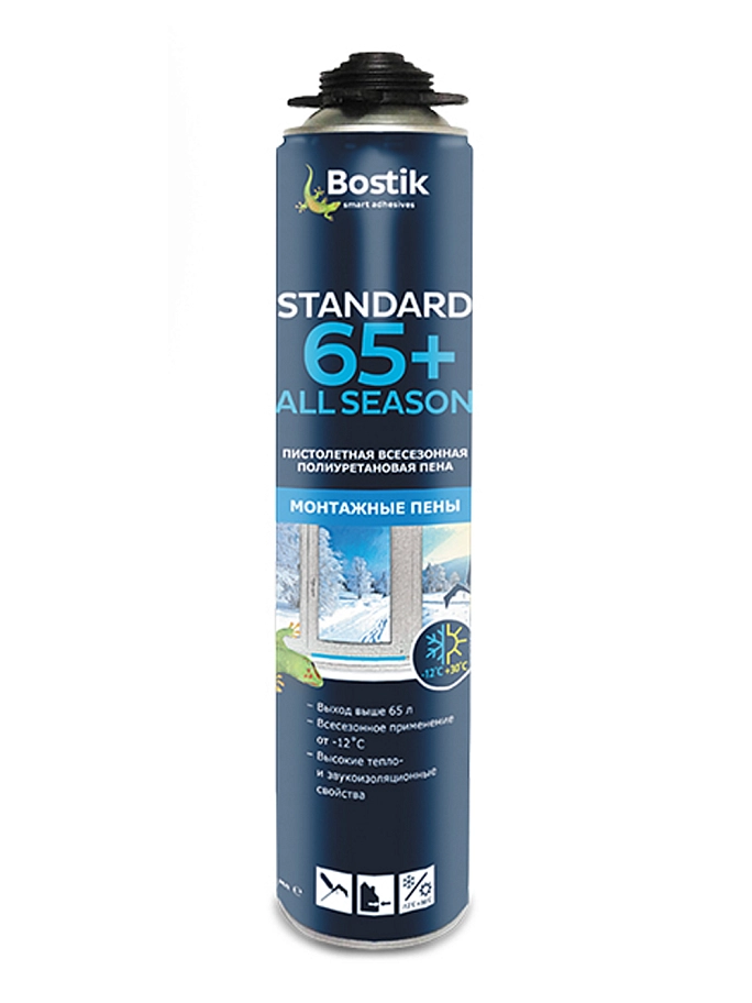 Bostik Standard All Seasons 65 / Бостик Стандарт 65 Пена профессиональная всесезонная