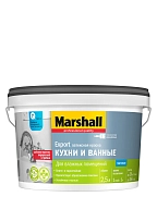 Marshall / Маршалл Краска для кухни и ванной латексная матовая