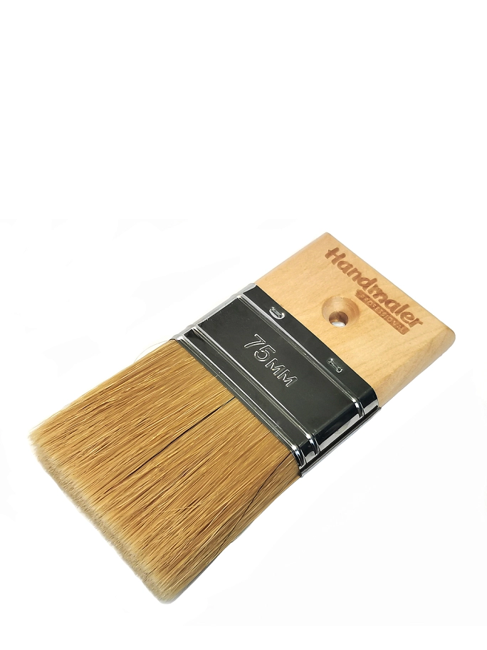 Handmaler / Хэндмалер Кисть испанская плоская светлая смешанная щетина