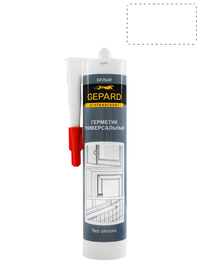 Gepard / Гепард Герметик силиконакриловый универсальный