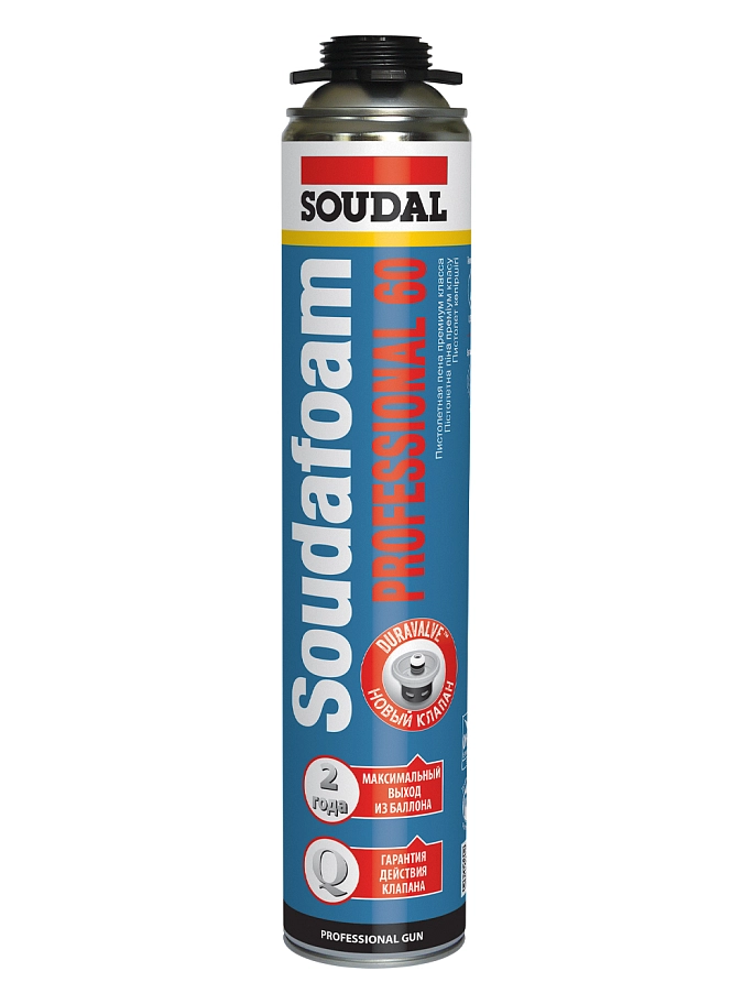 Soudal Soudafoam Professional 60 / Соудал Соудафом Профешенл 60 Пена профессиональная