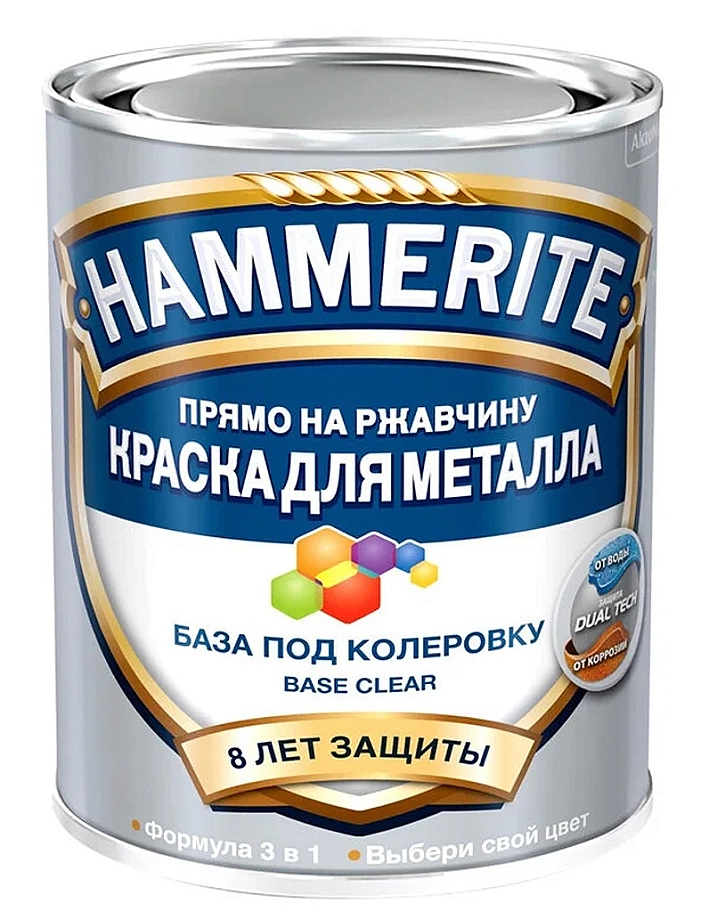 Hammerite / Хаммерайт Краска для металлических поверхностей алкидная гладкая