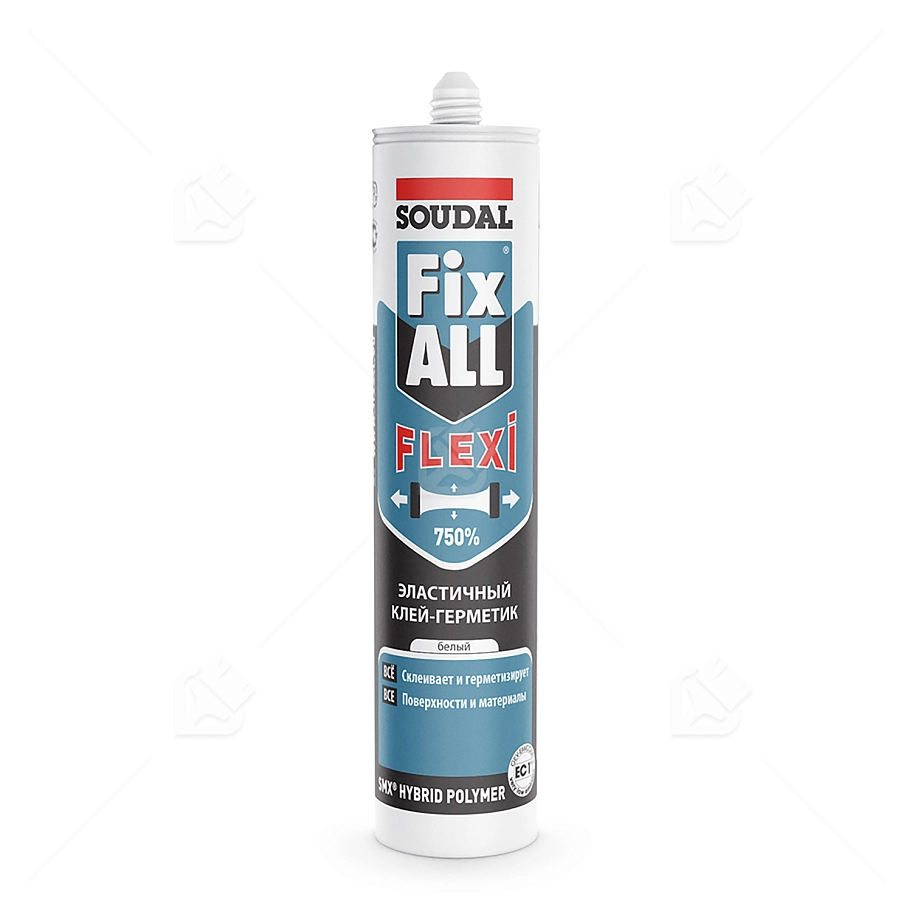 Клей-герметик универсальный Soudal Fix All Flexi белый 290 мл.