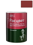 Расцвет Грунт ГФ-021 по металлу и дереву алкидный быстросохнущий