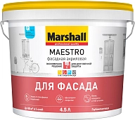 Marshall Maestro / Маршалл Маэстро Краска фасадная акриловая глубокоматовая