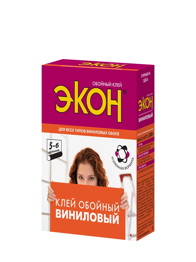 Экон Виниловый Клей обойный для виниловых обоев