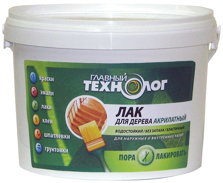 Главный Технолог Лак для дерева акрилатный