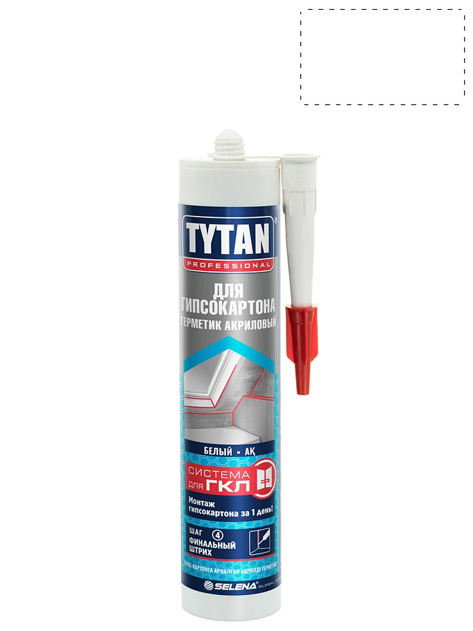 TYTAN Professional Герметик акриловый для гипсокартона