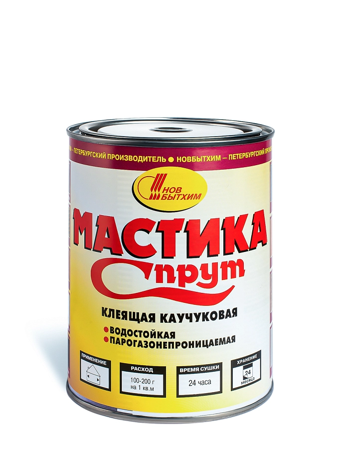 Новбытхим Спрут Мастика клеящая