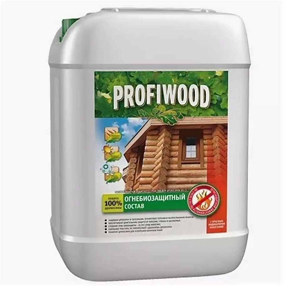 Profiwood / Профивуд ББ-11 2 группа Состав огнезащитный для древесины антисептический