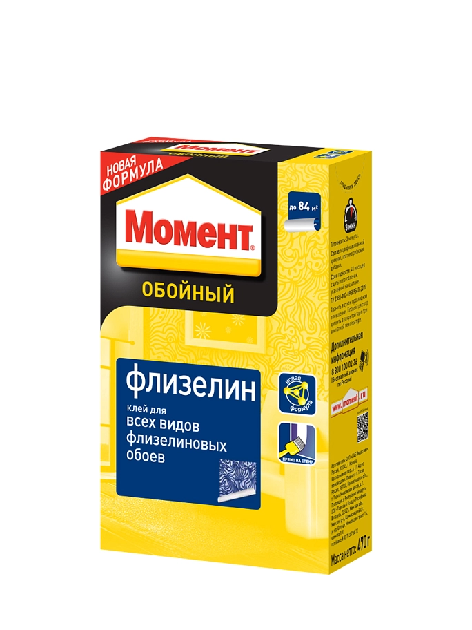 Момент Флизелин Клей обойный для флизелиновых обоев