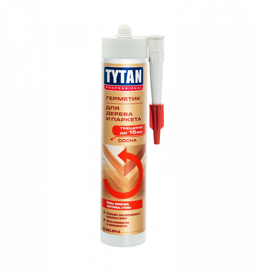 Tytan Professional / Титан Профешенл Герметик акриловый для дерева и паркета