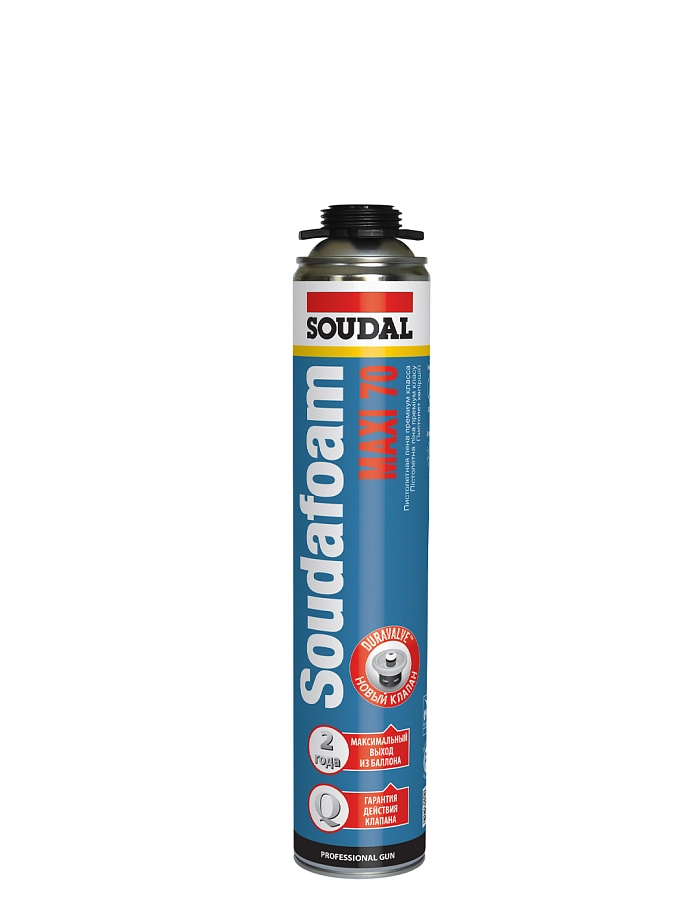 Soudal Soudafoam Maxi 70 / Соудал Соудафом Макси 70 Пена профессиональная