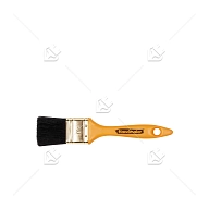 Кисть плоская "Handmaler YELLOW", черная смешанная щетина, пластик. ручка, 40 мм