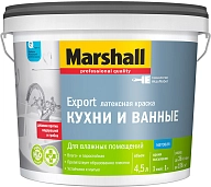 Marshall / Маршалл Краска для кухни и ванной латексная матовая