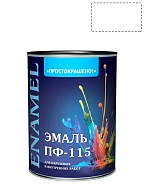 Простокрашено Эмаль ПФ-115 универсальная алкидная
