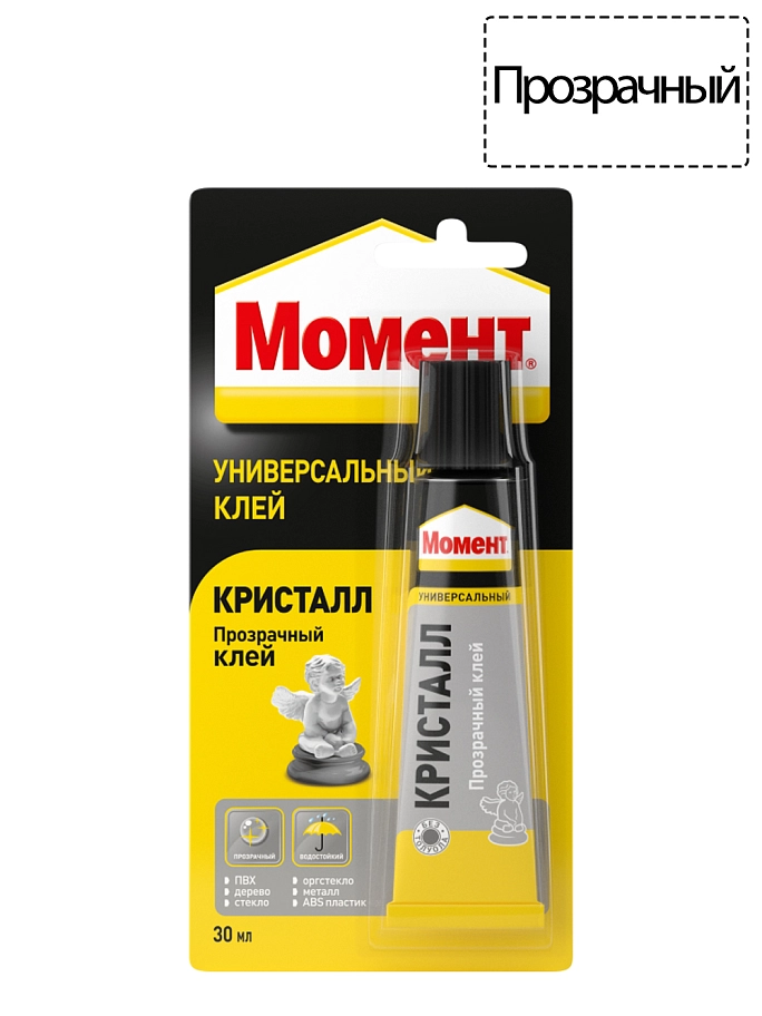 Момент Кристалл Клей универсальный контактный полиуретановый