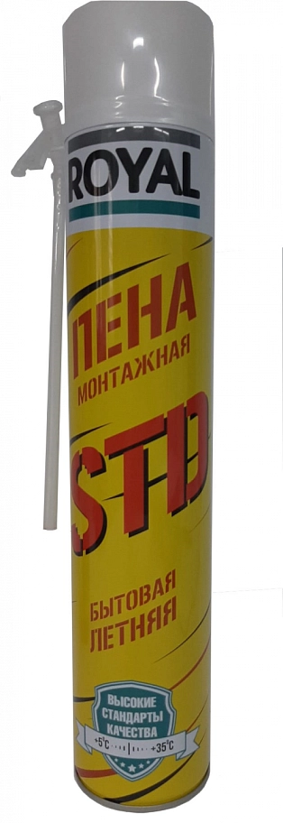 ROYAL STD/ Роял СТД Пена монтажная летняя