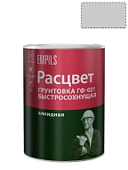 Расцвет Грунт ГФ-021 по металлу и дереву алкидный быстросохнущий