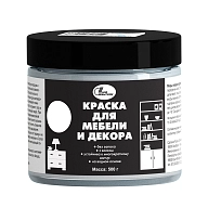 Краска для мебели и декора Новбытхим белая 0,5кг.