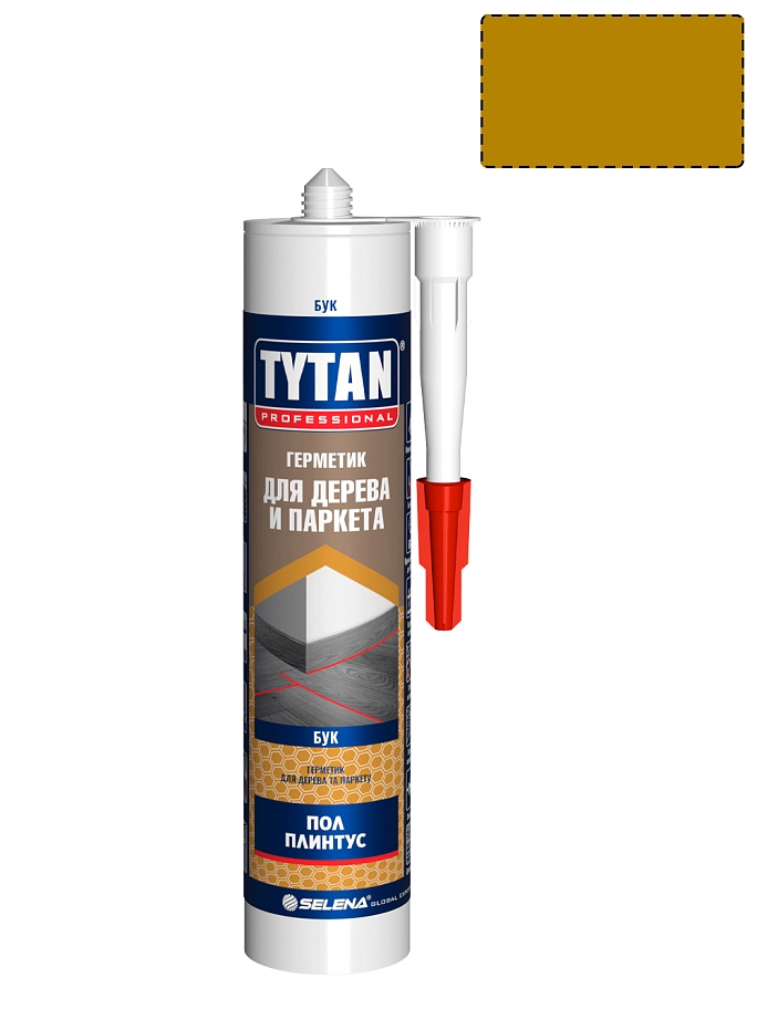 Tytan Professional / Титан Профешенл Герметик акриловый для дерева и паркета