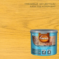 Лак для дерева на водной основе колеруемый Pinotex Lacker Aqua 70 глянцевый 2,7 л.