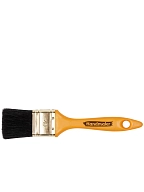 Кисть плоская "Handmaler YELLOW", черная смешанная щетина, пластик. ручка, 40 мм