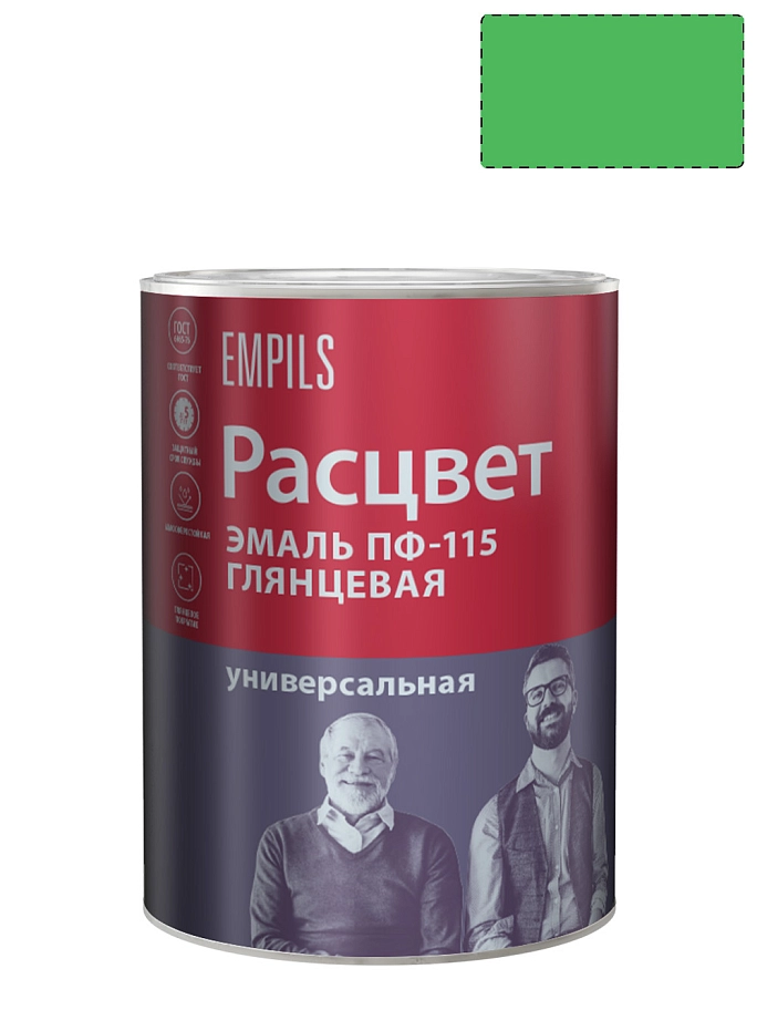 Расцвет Эмаль ПФ-115 универсальная