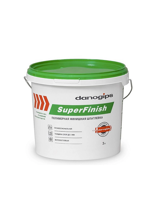Danogips SuperFinish / Даногипс СуперФиниш Шпатлевка для внутренних работ полимерная