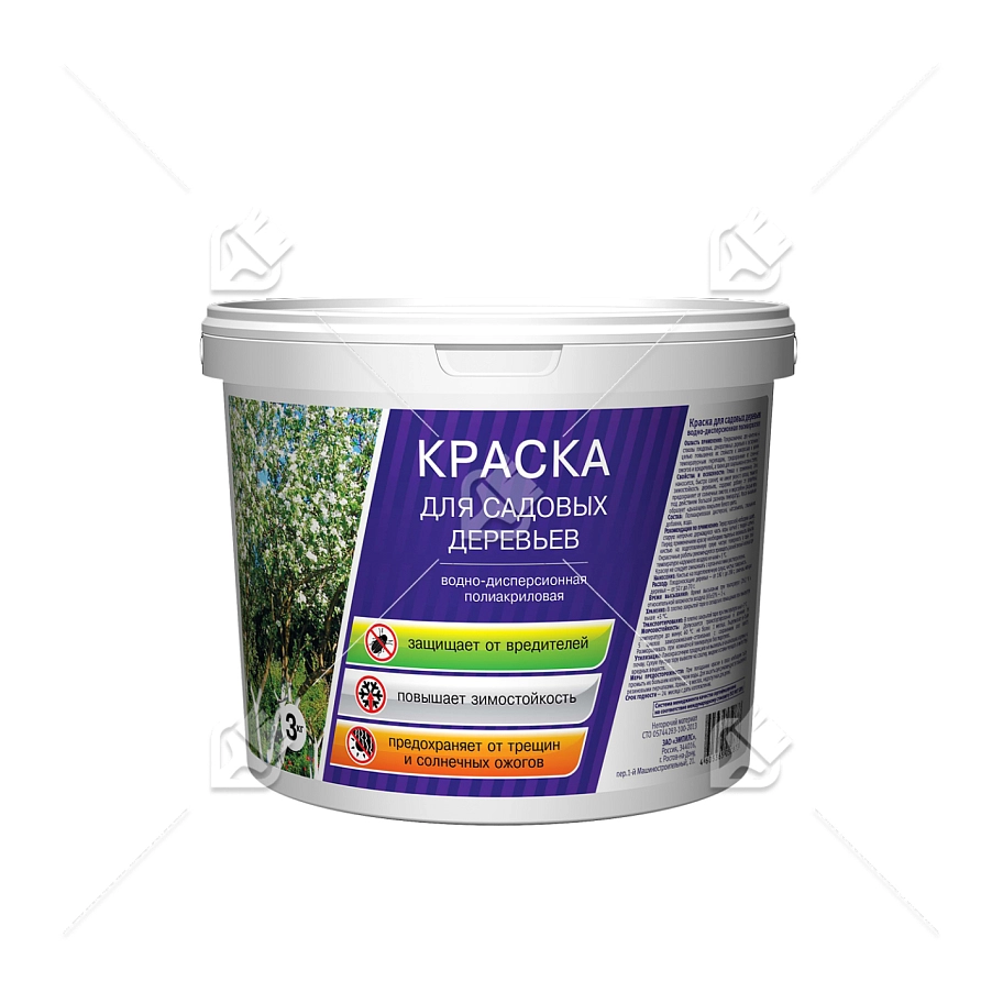 Краска для садовых деревьев Эмпилс (3кг)
