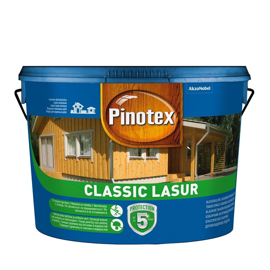 Pinotex Classic / Пинотекс Классик Пропитка декоративная для защиты древесины