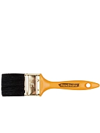 Кисть плоская "Handmaler YELLOW", черная смешанная щетина, пластик. ручка, 50 мм