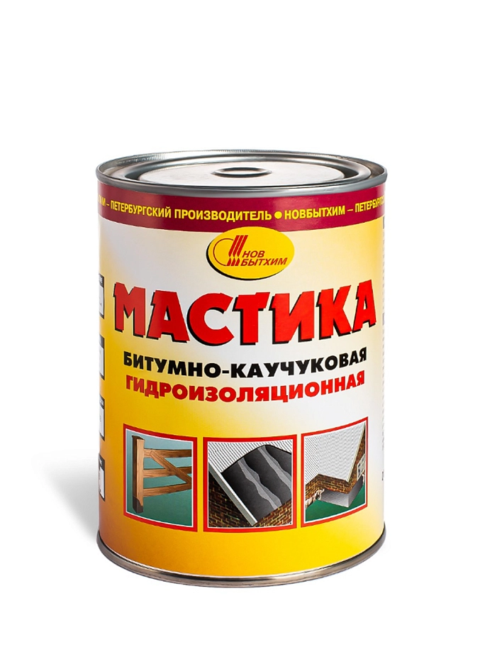 Новбытхим Мастика гидроизоляционная битумно-каучуковая