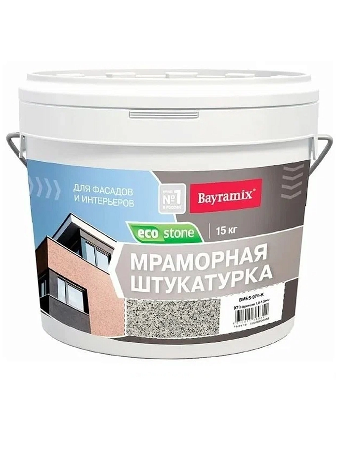 Bayramix EcoStone / Байрамикс ЭкоСтон Штукатурка декоративная мраморная