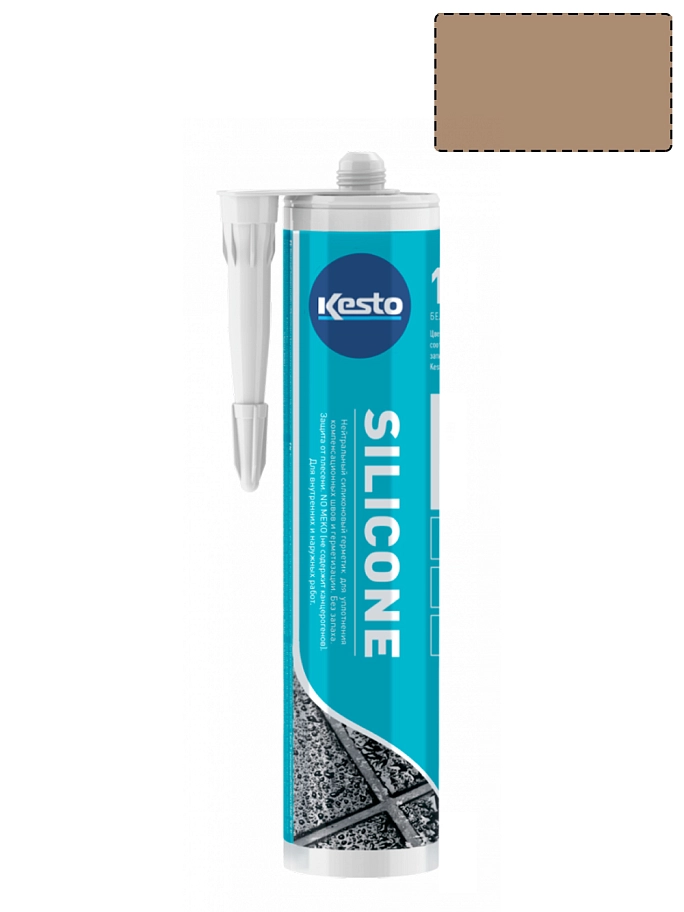 Kesto Silicone / Кесто Силикон Герметик силиконовый санитарный нейтральный