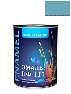 Простокрашено Эмаль ПФ-115 универсальная алкидная