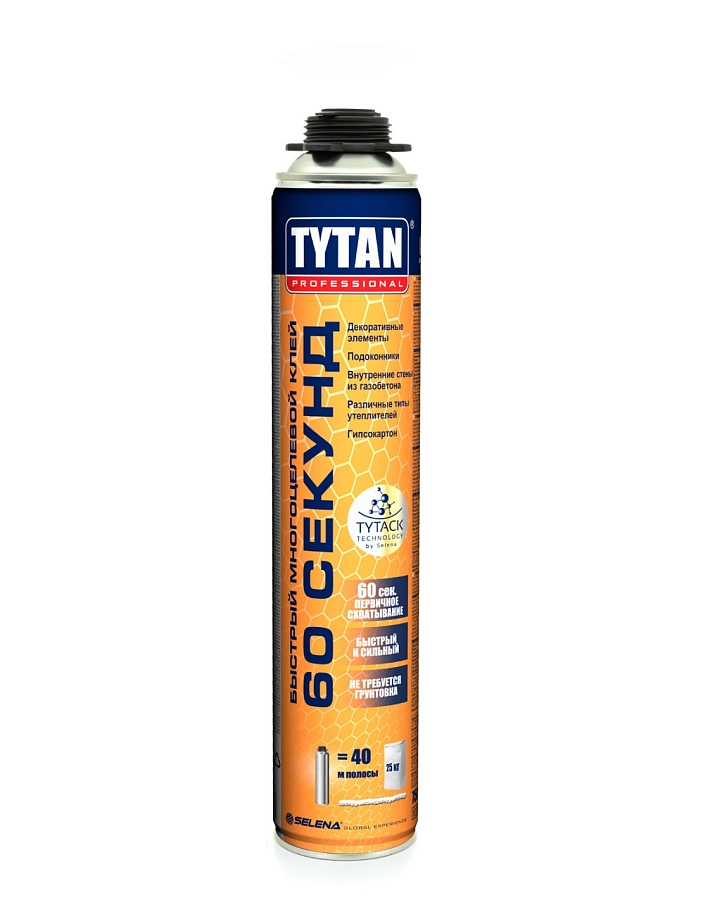 Tytan Professional / Титан Профешенл 60 Секунд Пена-клей профессиональный
