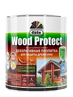 Пропитка декоративная для защиты древесины Dufa Wood Protect палисандр 0,75 л