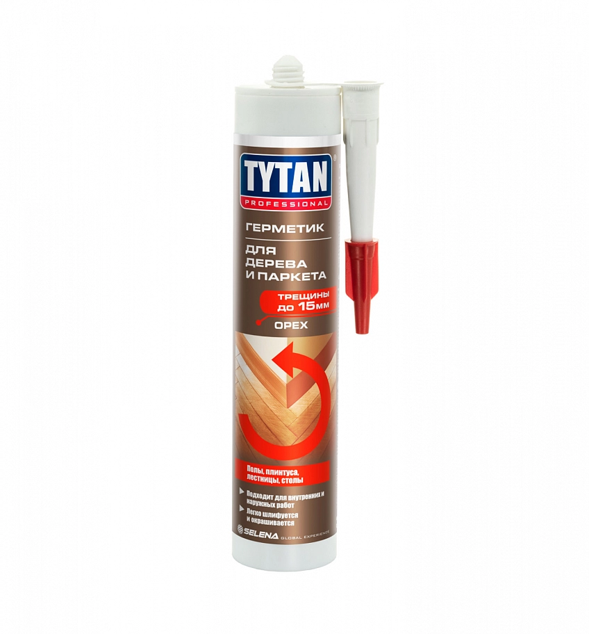 Tytan Professional / Титан Профешенл Герметик акриловый для дерева и паркета