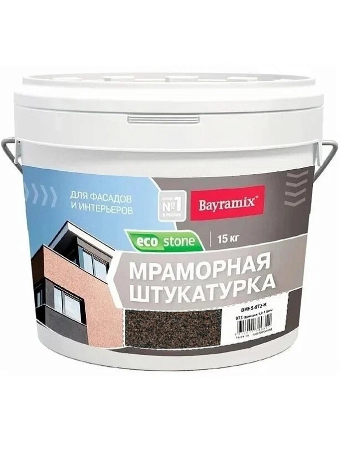 Bayramix EcoStone / Байрамикс ЭкоСтон Штукатурка декоративная мраморная