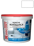 Ореол Дисконт Краска интерьерная моющаяся водно-дисперсионная полиакриловая